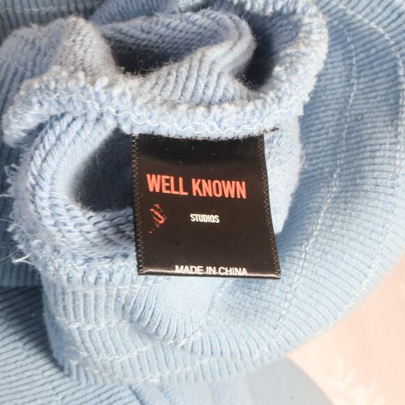 Well Known Studios Light Blue Hoodie & Jogger Set – Women’s Small - Picture 11 of 11